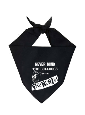 "Nevermind The Bulldogs" Bandana - Black