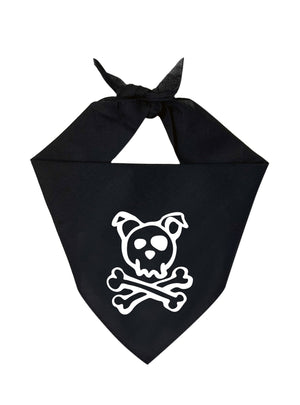 Skull & Dogbones Bandana - Black