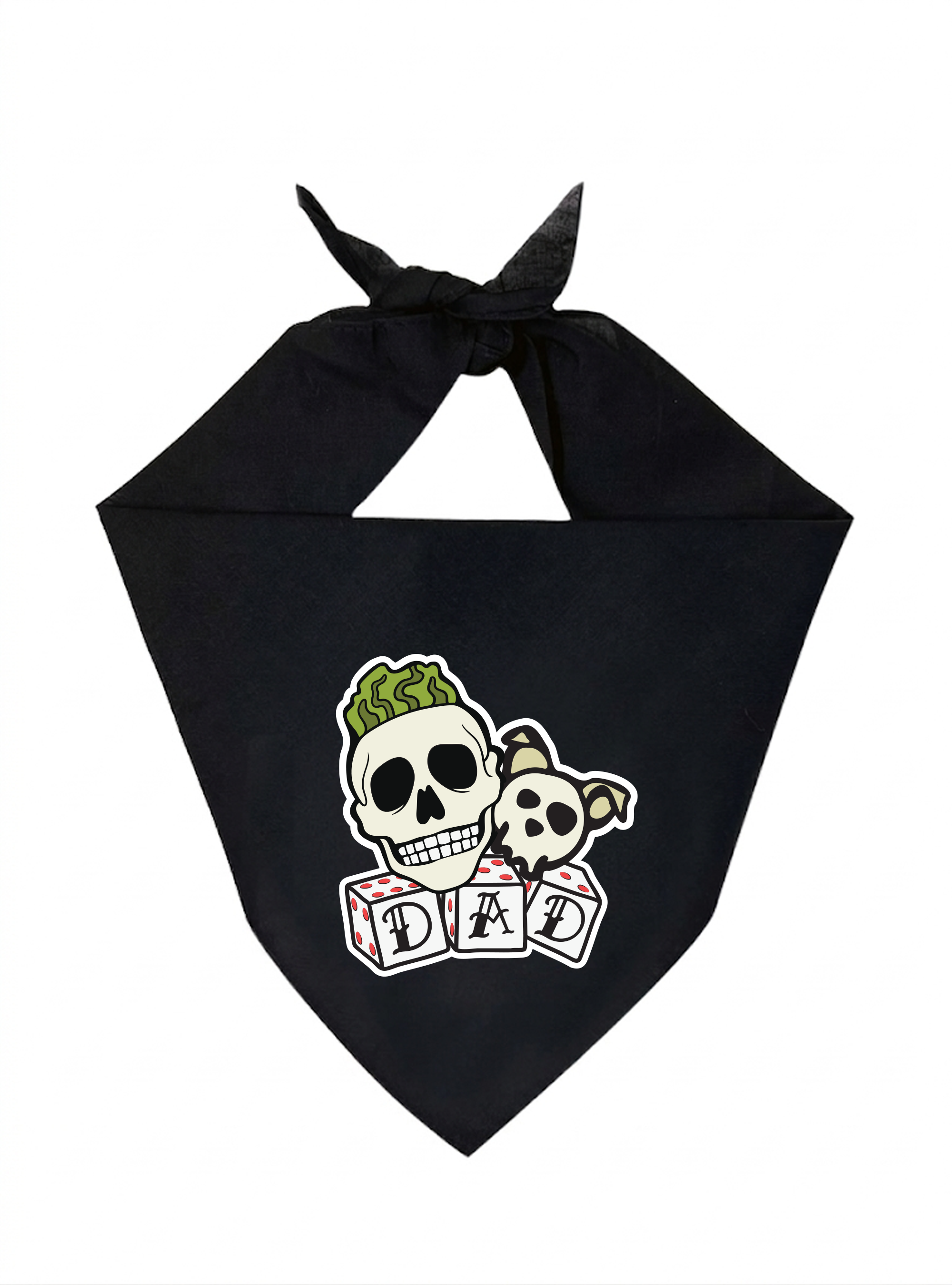 Skull & Dogbones Dad Bandana