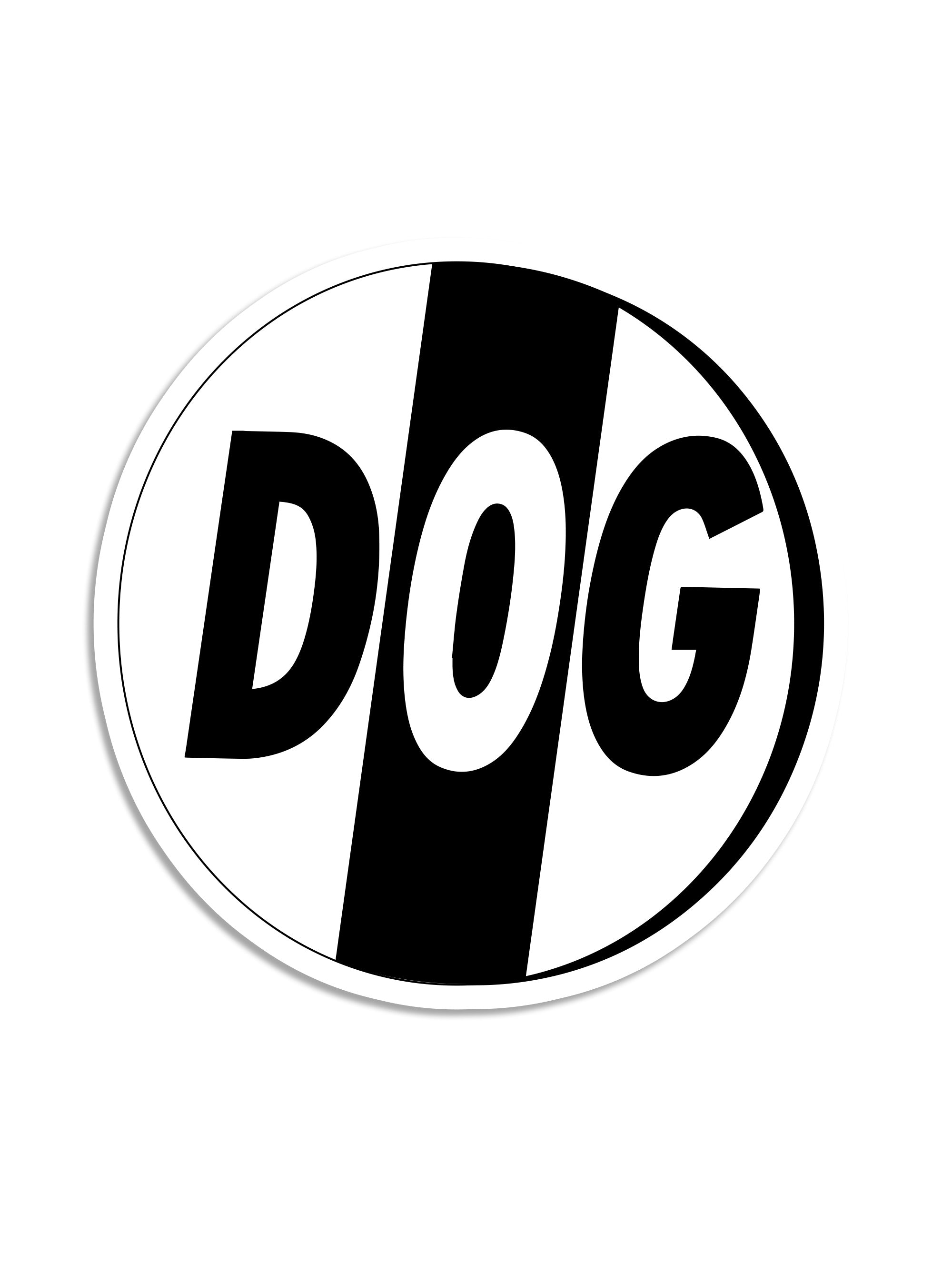 "DOG" Sticker