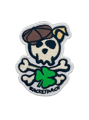 Skull & Dogbones Irish Patch