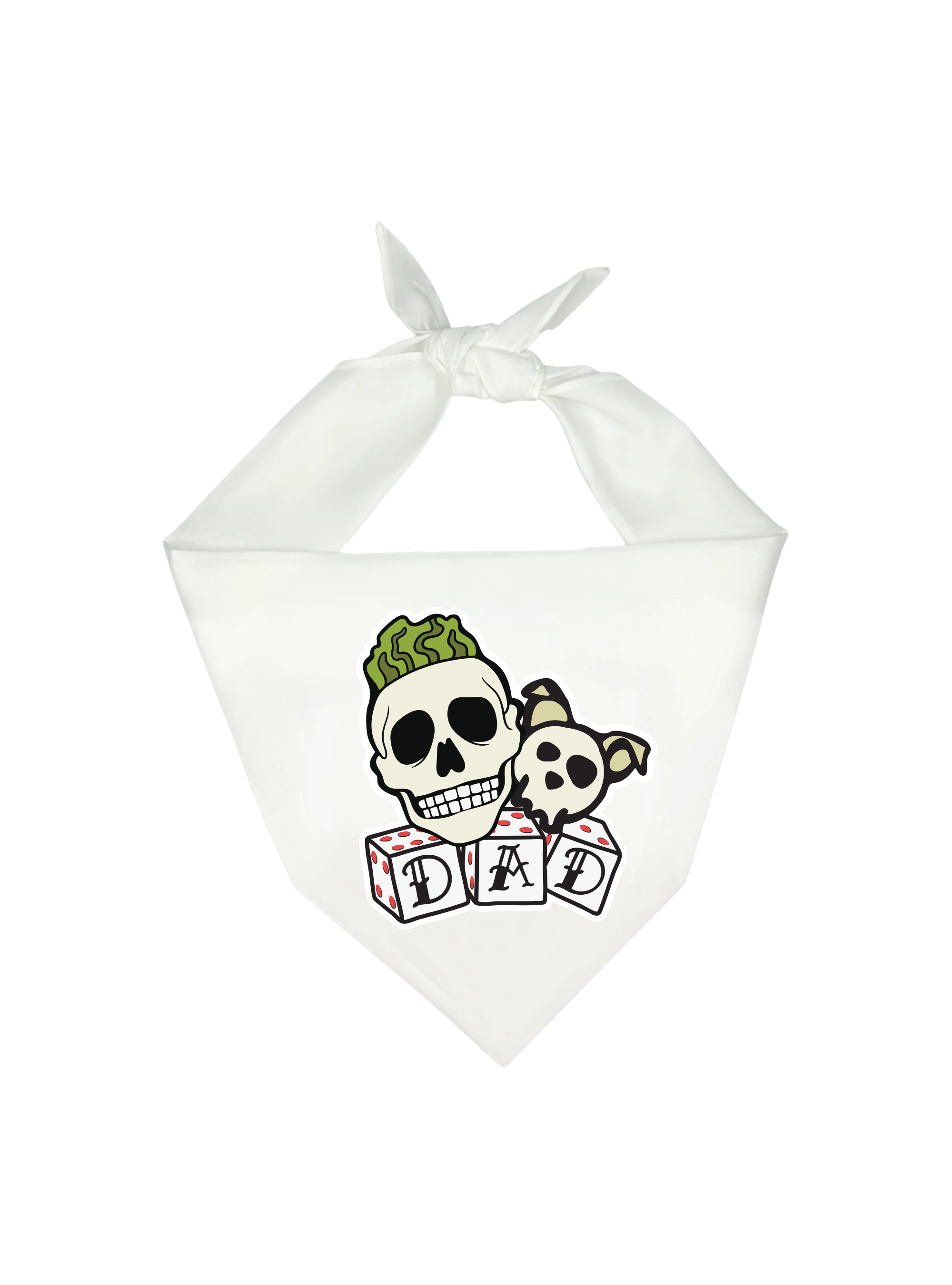 Skull & Dogbones Dad Bandana